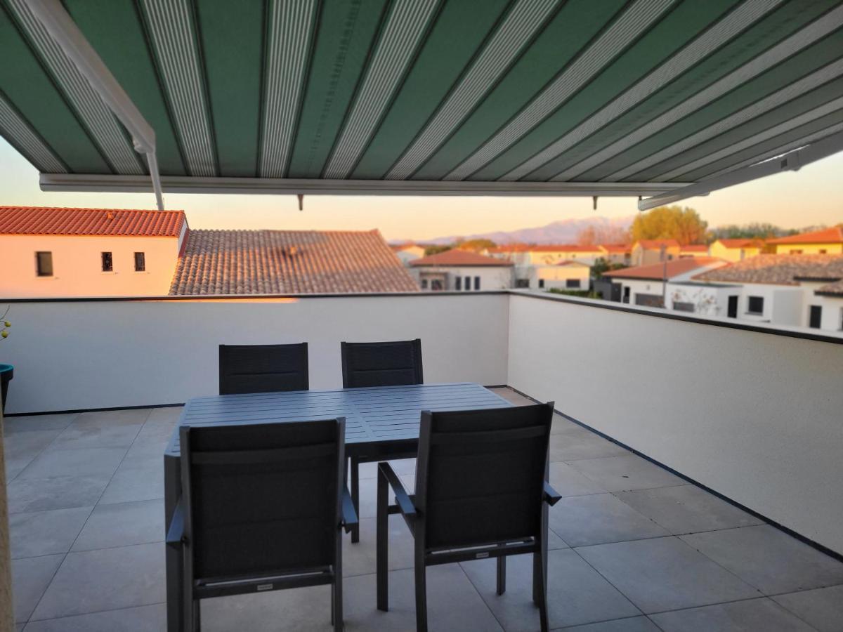 Studio Vue Montagne Rivesaltes Exterior photo